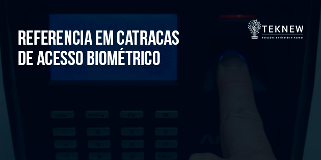 Referência em Catracas de Acesso Biométrico